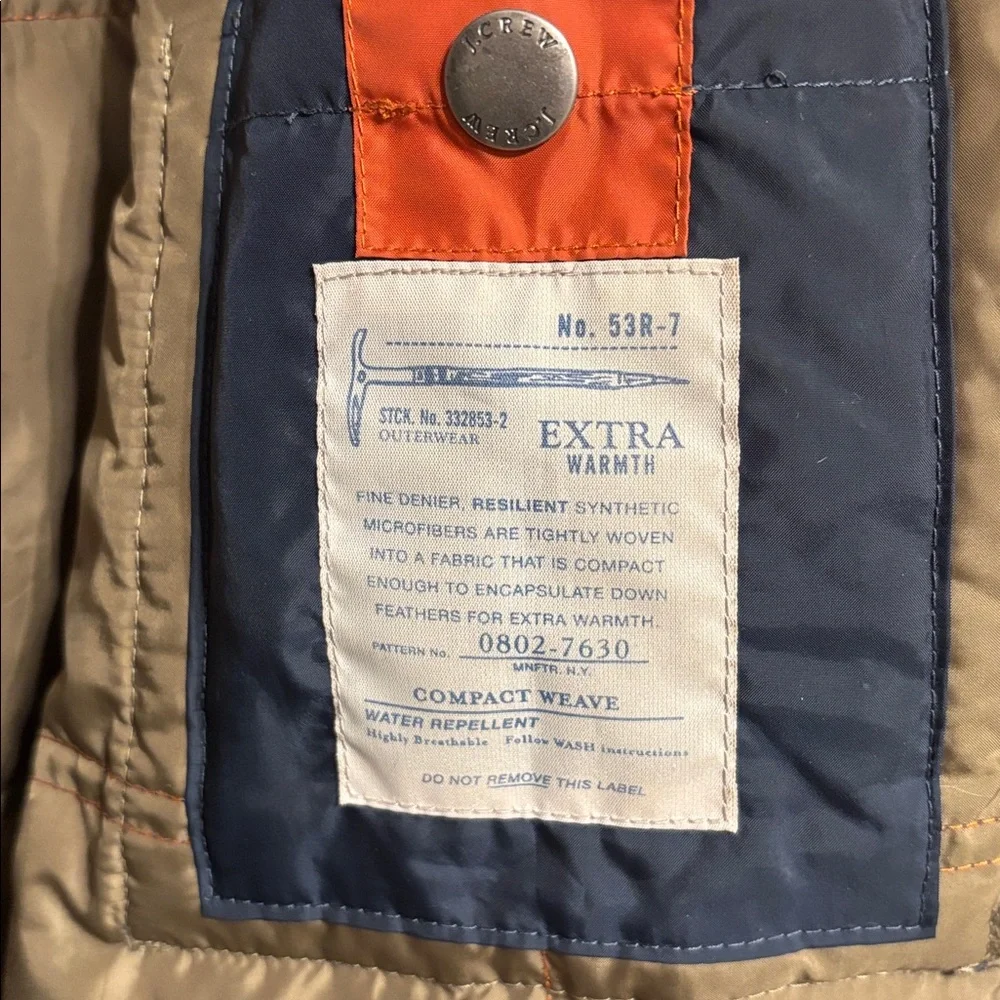 J.CREW EXPEDITION DOWN VEST - L
